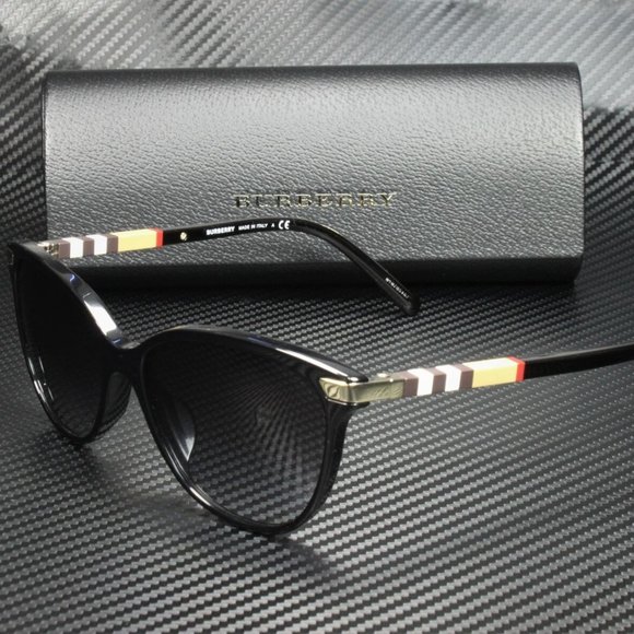 Burberry Black 57mm Women's Sunglasses